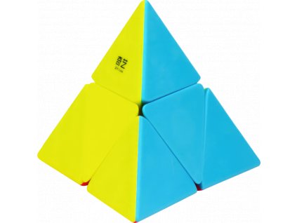 johns shop cz rubikova kostka pyramida 2x2x2 bez nalepek QiYi 1