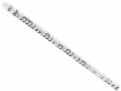 johns shop cz obycejna tuzka notova osnova s notami music bila 1