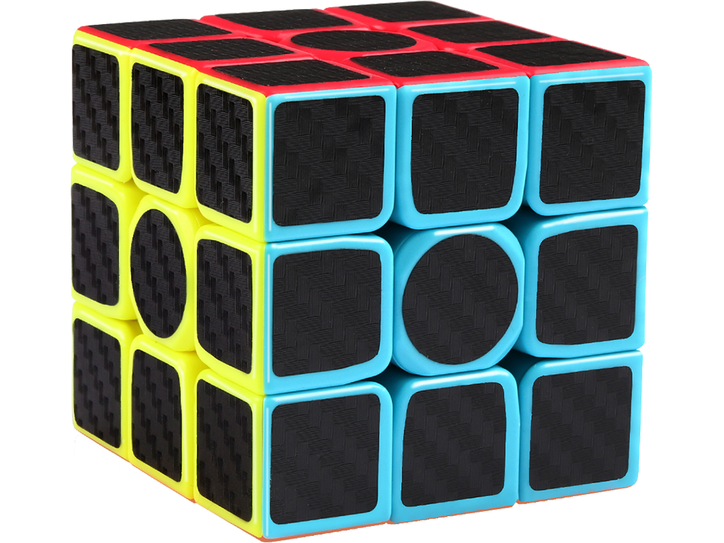 Rubikova kostka - 3x3x3 - Carbonová