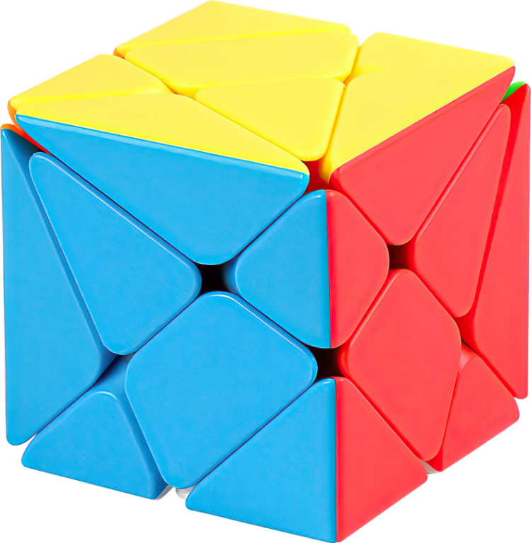 Rubikova kostka - Axis - Bez nálepek