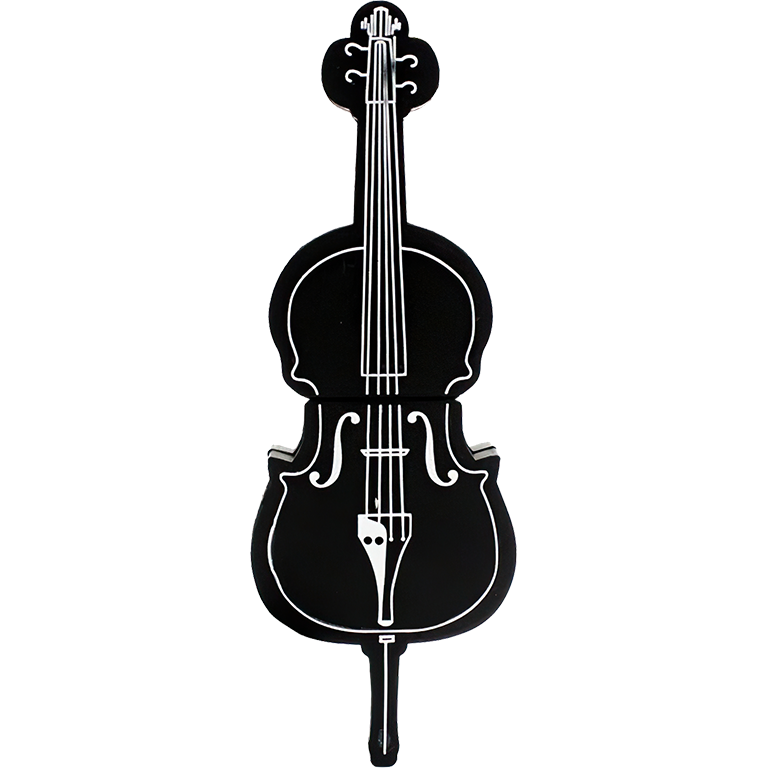 USB Flash disk - 64 GB - USB 3.0 - Violoncello - Černé