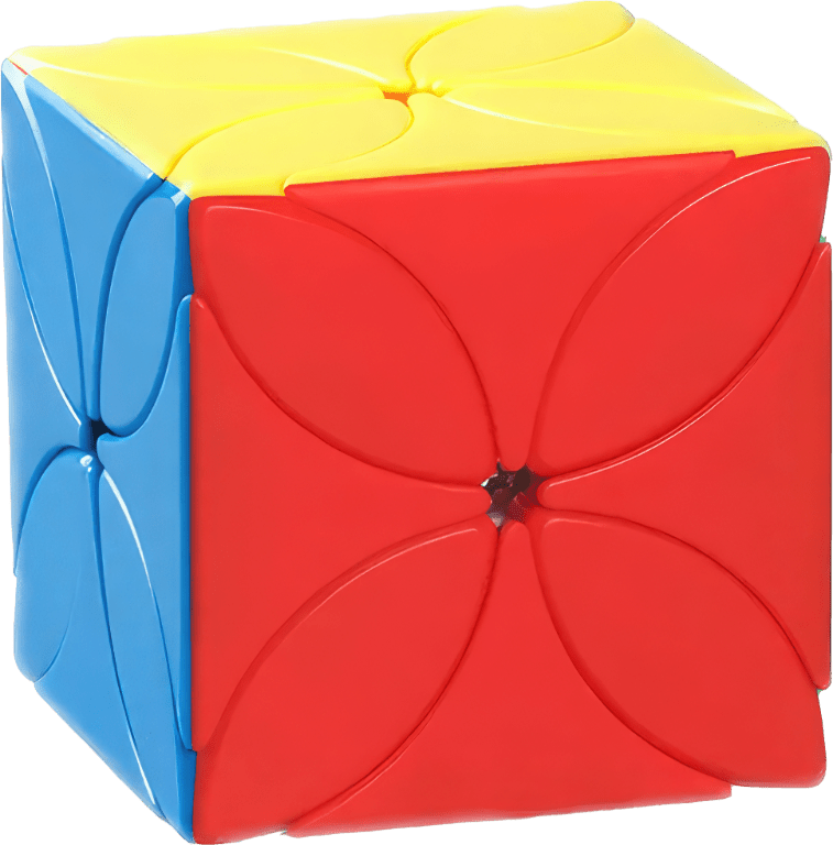 Rubikova kostka - Ivy Cube - Four Leaf Clover - Bez nálepek