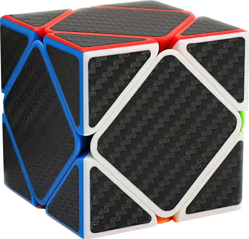 Rubikova kostka - Skewb - Carbon