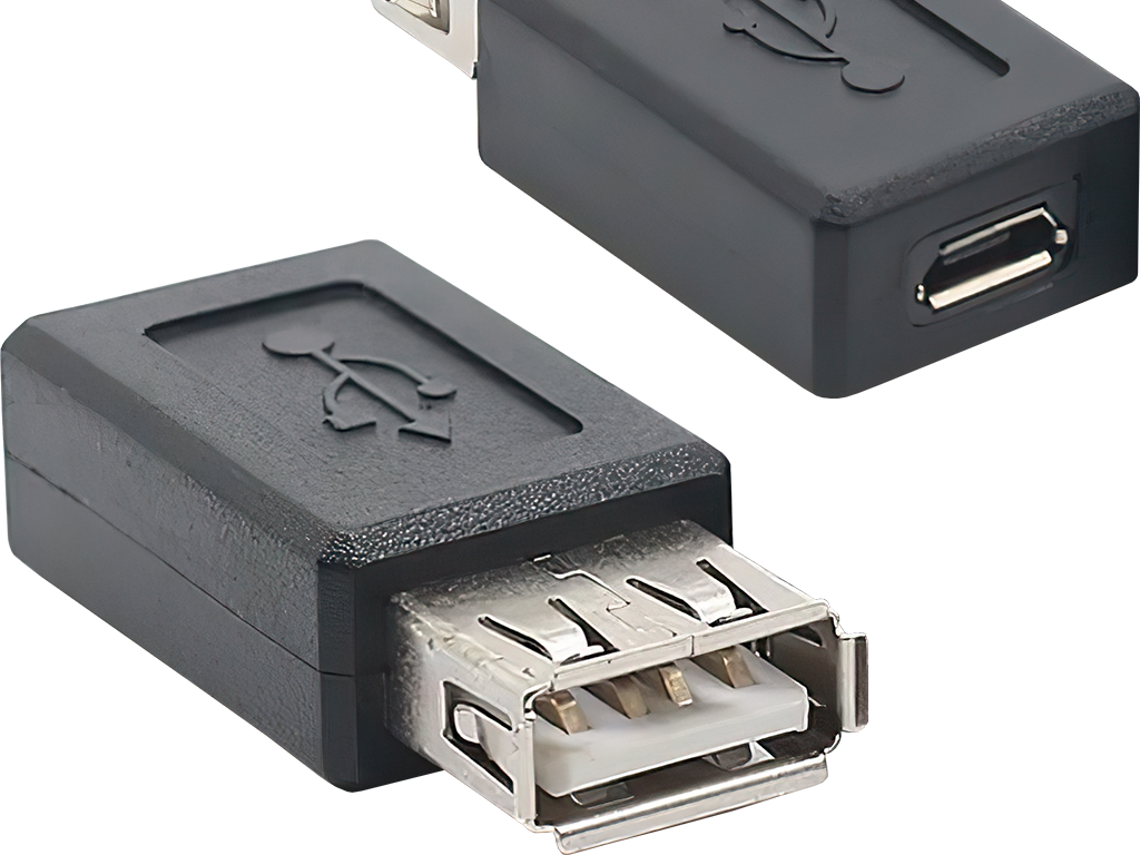 USB redukce: USB-A 2.0 F - USB micro-A 2.0