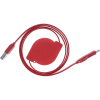 johns shop usb kabel samonavijeci micro usb usb c cerveny 1