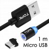 johns shop magneticky kabel m5 cerny 1m micro usb