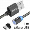 johns shop magneticky kabel m5 sedy 1m micro usb