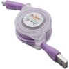 johns shop samonavijeci usb kabel svitici modro fialovy