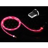 johns shop m5 magneticke kabely svitici ruzovy 1 iphone lightning