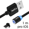 johns shop magneticky kabel m5 cerny 1m pro ios