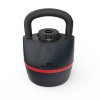 bowflex kettlebell s otočnym knoflíkem pro nastavení hmotnosti