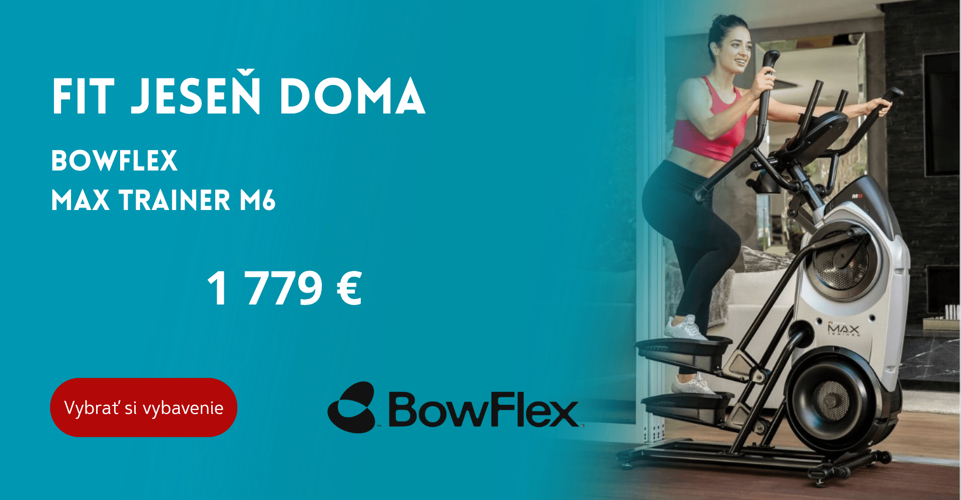 Fit podzim doma Max Trainer M6