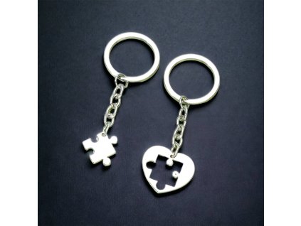 klíčenka přívěšek párový skládačka