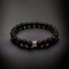 náramek minerální černá harmonie