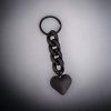 klíčenka přívěšek černé srdce