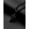 křížek z nerezové ocele nahrdelník designový