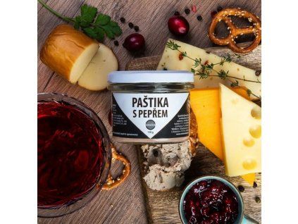 Paštika s pepřem