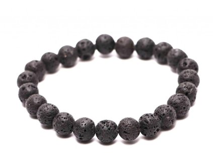 67408 naramek lava 8 mm kulicky 673 z prirodnich kamenu
