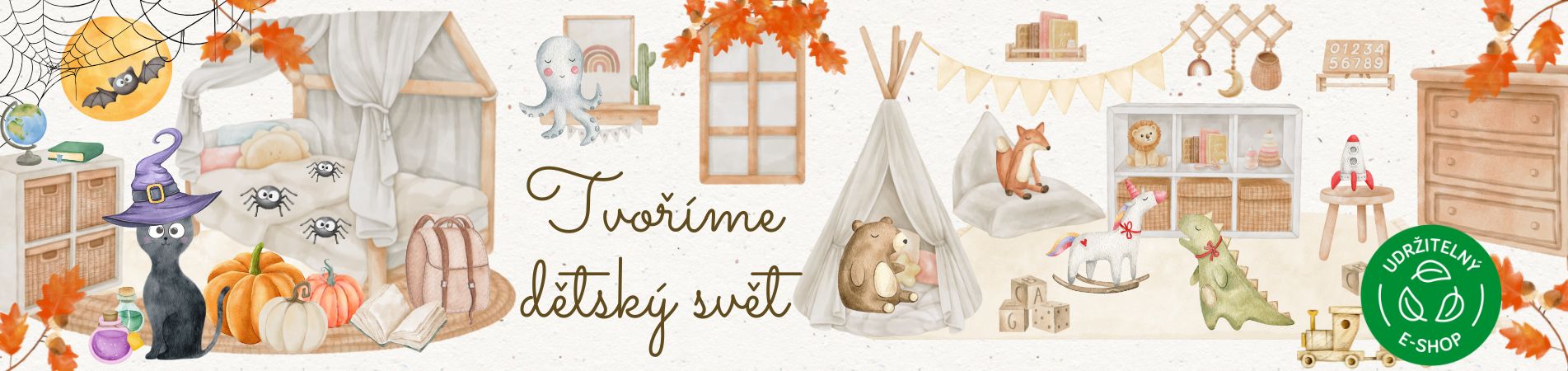 úvodní banner Troříme dětský svět
