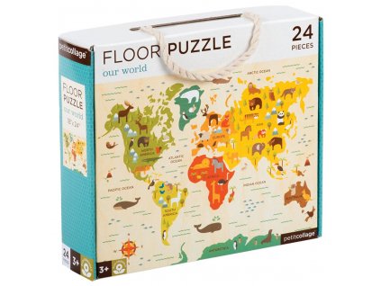 Podlahové puzzle náš svět