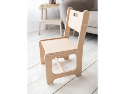 Dětská dřevěná židlička Classic