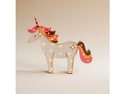 Dětská lampička unicorn white
