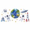 samolepka na zeď malí astronauti2