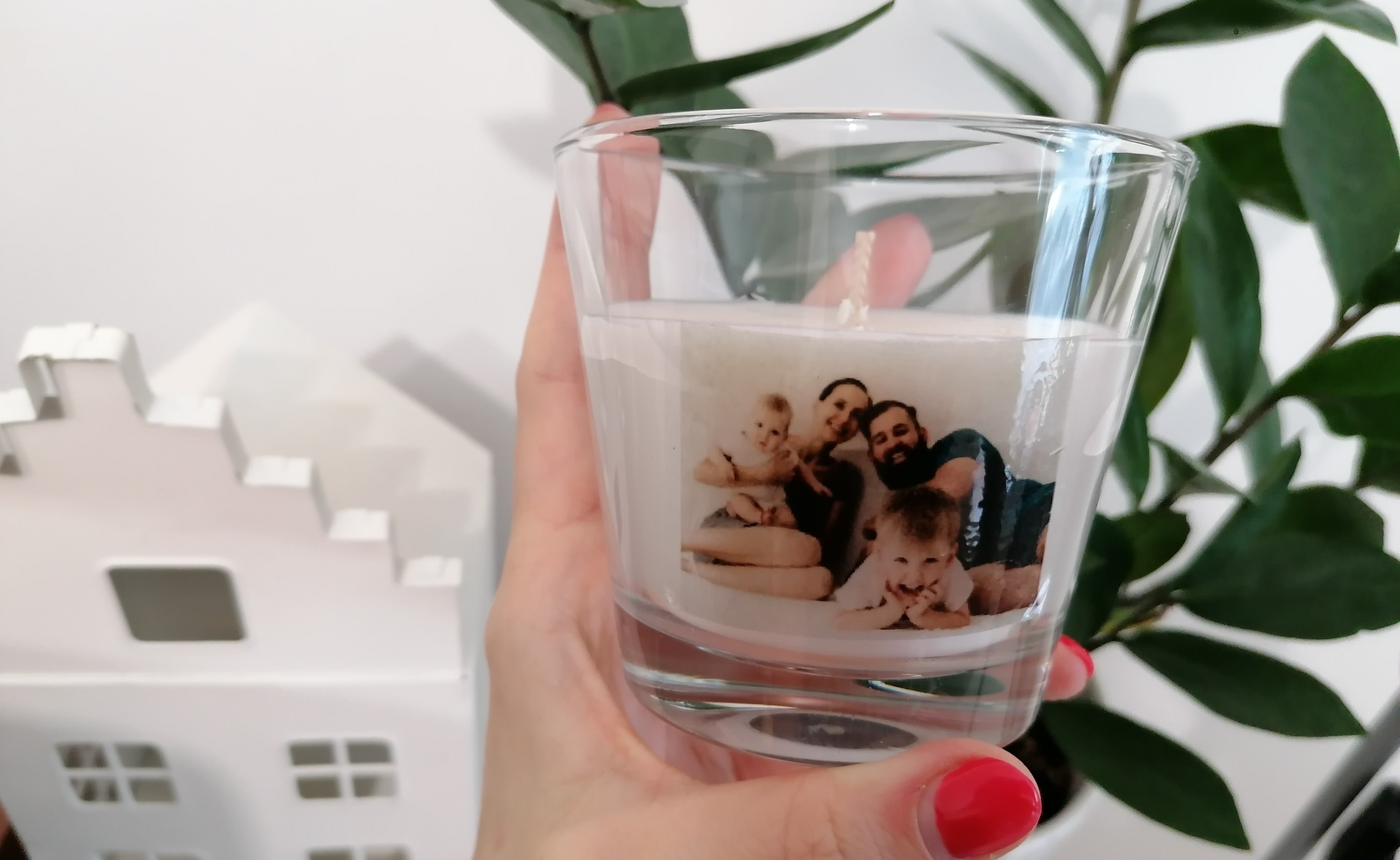 Návod na výrobu svíčky s vaší fotkou