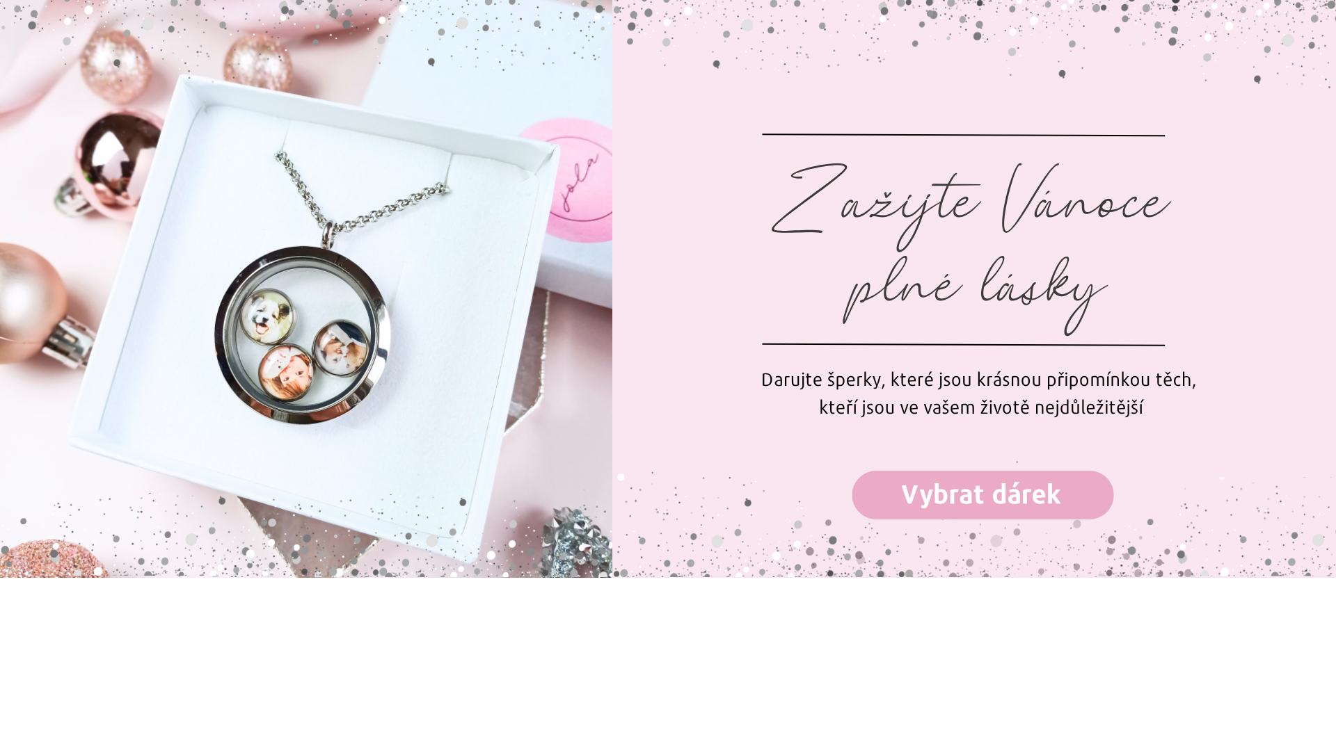 Vánoční hlavní banner