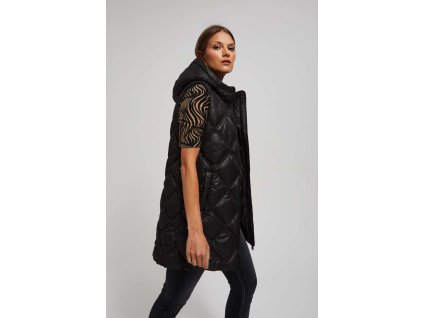 Dámská vesta MOODO Z-KA-4200 BLACK