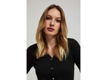 Dámská halenka MOODO Z-TS-3932 BLACK
