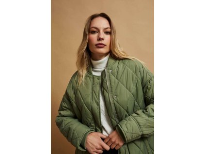 Dámská bunda MOODO Z-KU-4208 OLIVE