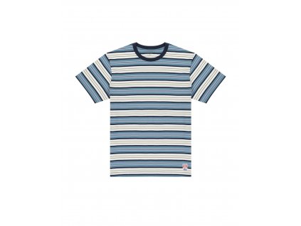 Pánské triko Wrangler STRIPE TEE PEARL BLUE (112341929)