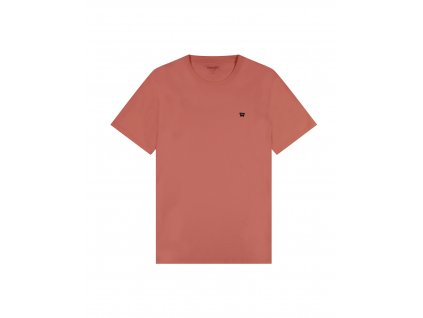 Pánské triko WRANGLER SIGN OFF TEE BURNT SIENNA (112350437)