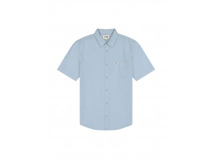 Pánská košile WRANGLER SS 1 PKT SHIRT DREAM BLUE (112352188)