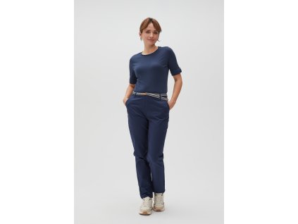 Dámské plátěné kalhoty MOODO L-SP-4600 NAVY