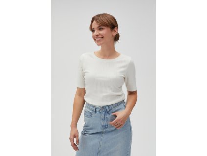 Dámská halenka MOODO L-TS-4602 OFF WHITE