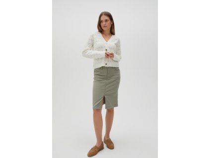 Dámská sukně MOODO L-SC-4602 OLIVE