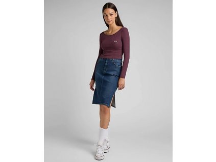 Dámská sukně LEE L38BFAMG PENCIL SKIRT INKY