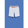 Dámské plátěné šortky MOODO L-SH-4000 WHITE