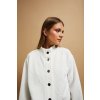 Dámská mikina MOODO Z-BL-4201 OFF WHITE
