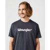 Pánské triko WRANGLER LOGO TEE BLACK (112350526)