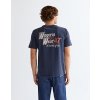 Pánské triko Wrangler GRAFIC TEE NAVY (112377995)