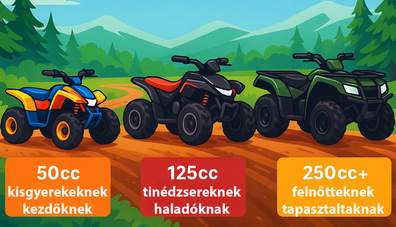 Quad vásárlási kisokos: Melyik köbcentis jármű illik hozzád?