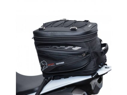 taska na sedlo spolujazdca t40r tailpack oxford cierna objem 40 l