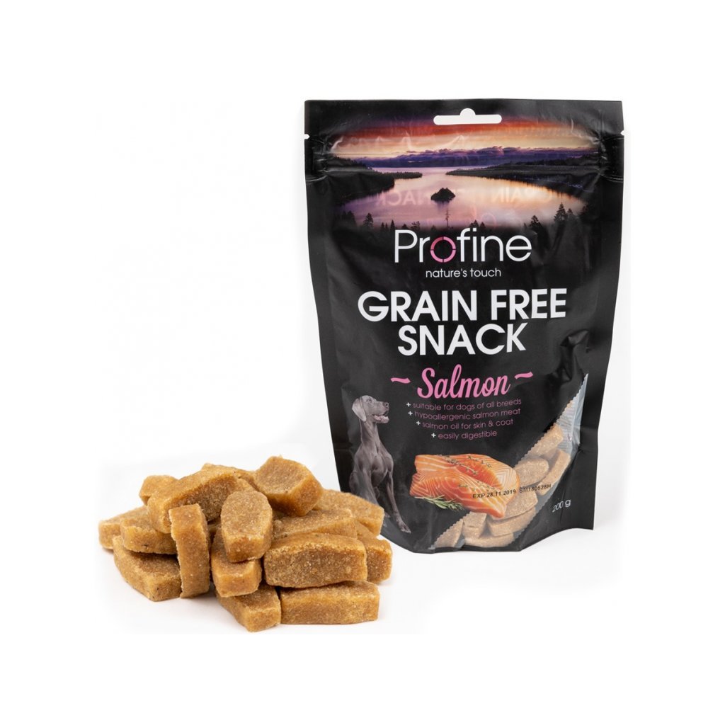 3234 profine grain free snack salmon 200g