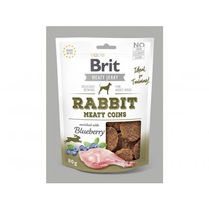 9678 meaty coins rabbit blueberry 80g