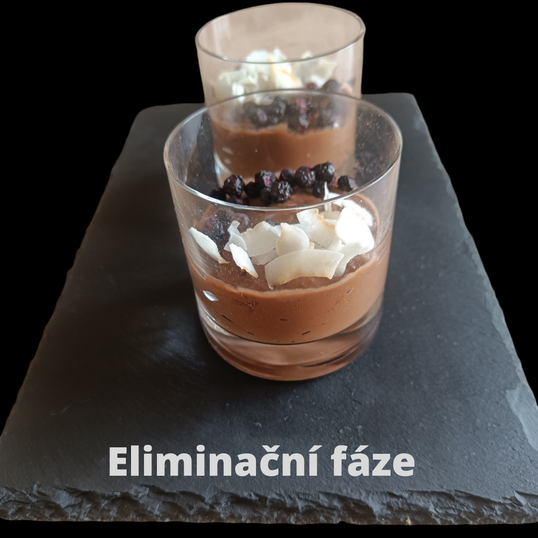 AIP avokádový pudink