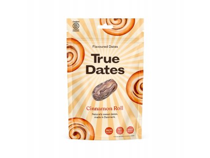 TRUE DATES Datle s prichuti Cinnamon Roll 100 g BEZ CUKRU EAN GTIN 5745000657513