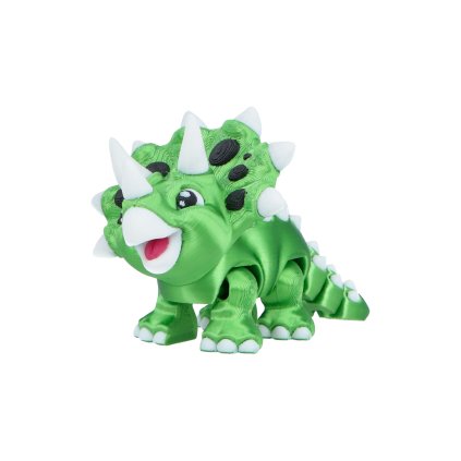 Triceratops - zelený